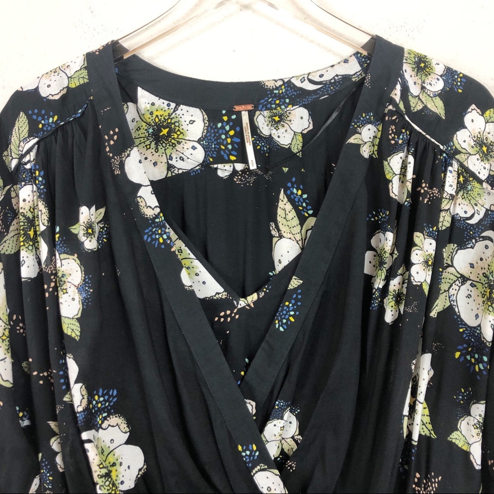 Free People | Tuscan Dreams Boho Tie Sleeve Tunic - Picture 4 of 6
